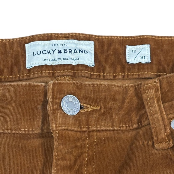 Lucky Brand Ava Skinny Corduroy Pants Sz 31 - Picture 6 of 7